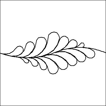 (image for) Diamond Feather p2p-L00259*